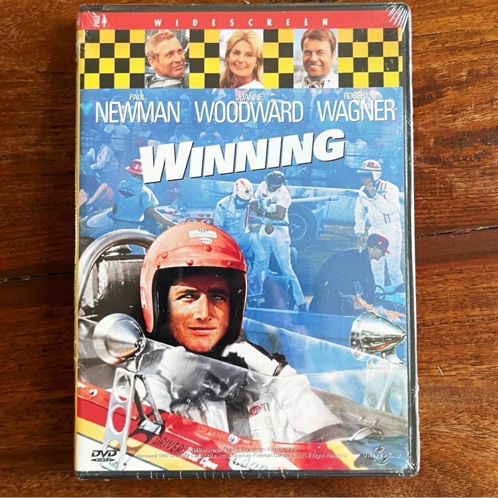 Winning DVD - Classic Racing Drama Paul Newman Motorsport